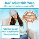 Vive Health Full Head Ice Wrap, Replacement Gel Packs for Cold Therapy Relief, Pack of 4