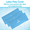 Vive Health Knee Ice Wrap Replacement Packs, Flexible Gel Therapy