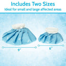 Vive Health Ice Bag Cold Therapy with Strap and Extender, Pack of 2
