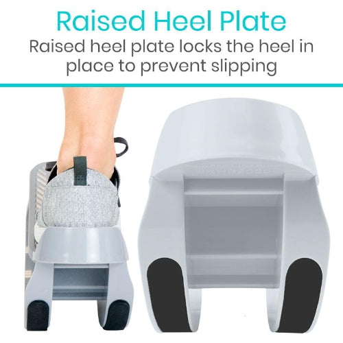 Vive Health Calf Stretcher with Angled Foot Plate and Nonskid Base, Small