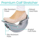 Vive Health Calf Stretcher with Angled Foot Plate and Nonskid Base, Small