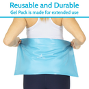 Vive Health Oversized Ice Pack, Nontoxic, Flexible Gel, 11 x 24 Inches