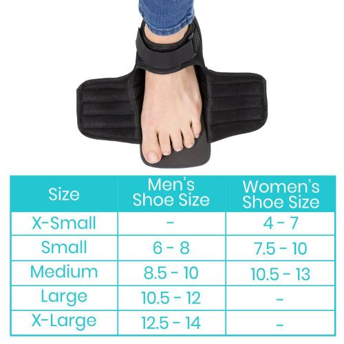 Vive Health Heel Wedge Post Op Shoe,Women's 4-7 inches
