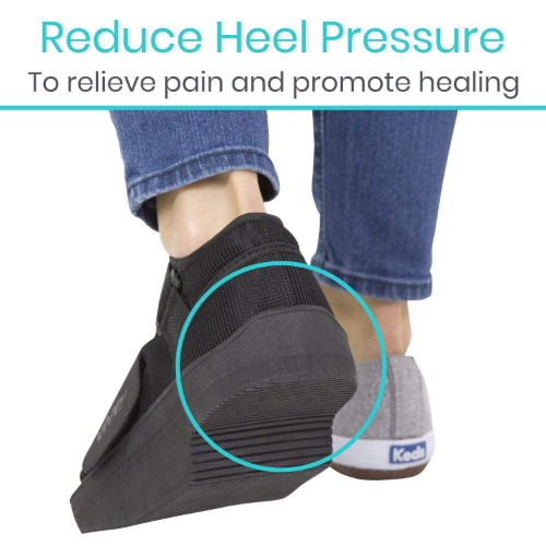 Vive Health Heel Wedge Post Operation Shoe,Women's 4-7 Inches