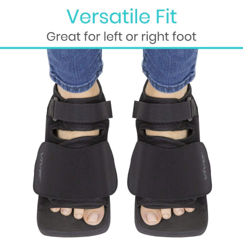 Vive Health Heel Wedge Post Operation Shoe,Women's 4-7 Inches