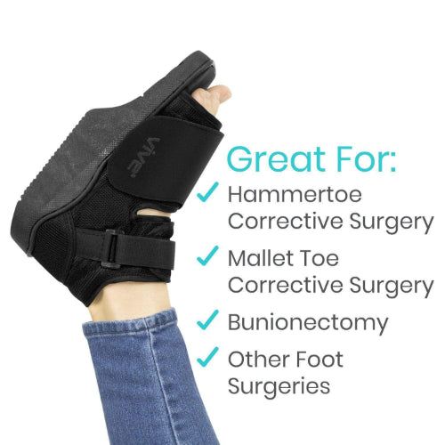 Vive Health Offloading Post Op Shoe,Men's 12.5-14 inches