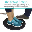 Vive Health Transfer Disc, 360° Rotating Nonslip Platform for Safe Patient Transfers and Mobility