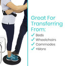 Vive Health Transfer Disc, 360° Rotating Nonslip Platform for Safe Patient Transfers and Mobility