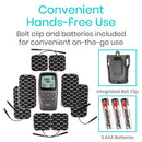 Vive Health EMS TENS Unit – 22 Modes, 8 Electrode Pads