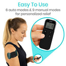 Vive Health Wireless TENS Unit – Portable, Pain Relief Device