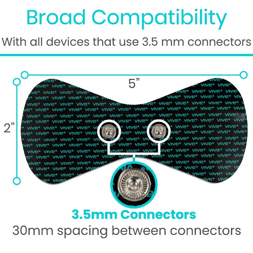 Vive Health Wireless TENS Unit Replacement Pads