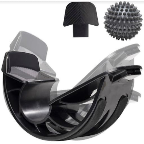 Vive Health Adjustable Foot Rocker, Nonslip Base,Black