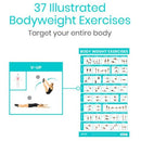 Vive Health No Equipment Required Poster, Full-Color, Laminated, Pack of 3