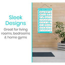 Vive Health No Equipment Required Poster, Full-Color, Laminated, Pack of 3
