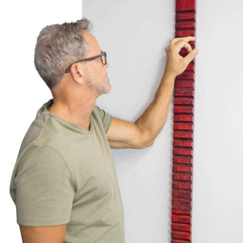 Vive Health Wood Finger Ladder, 34 Steps, Pre-Drilled, Hanging Strap