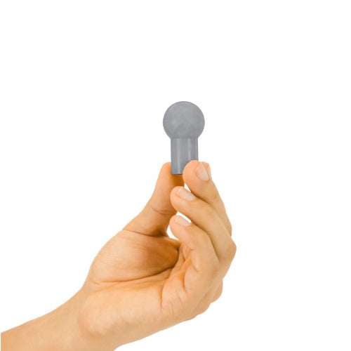 Vive Health Massage Cane with Interchangeable Heads, Gray