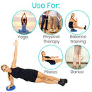 Vive Health Oval Balance Pads, Stability Training Pads for Rehab and Exercise, Pack of 2, Blue
