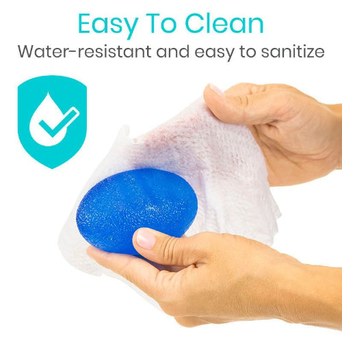 Vive Health Hand Exercise Eggs, a latex-free hand exerciser with a non-slip grip for stress relief therapy. Moovkart