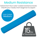 Vive Health Resistance Therapy Bar for Strength Training Flexibility and Rehabilitation, Medium