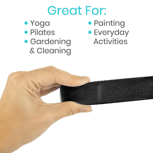 Vive Health Yoga Knee Cushion, Black