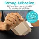 Vive Health Silicone Foam Dressing, Waterproof, Hypoallergenic and Pain-Free Removal, 4 x 4 Inches