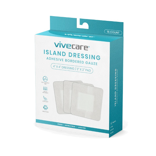 Vive Health 4 Inches Island Dressing Sterile
