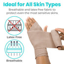 Vive Health Elastic Bandage for Injury Support, Muscle Recovery & Wound Care