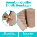 Vive Health Elastic Bandage for Injury Support, Muscle Recovery & Wound Care