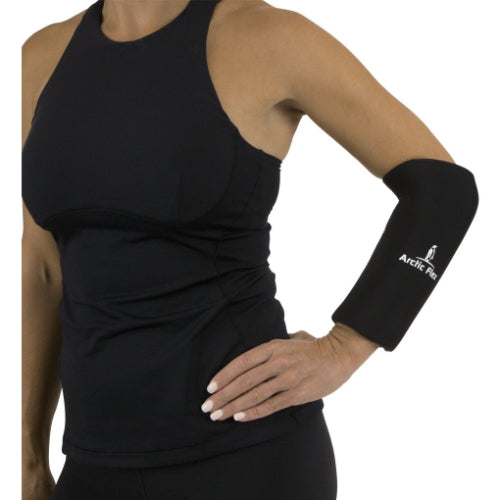 Vive Health Hot And Cold Therapy Gel Sleeve, Black, Small