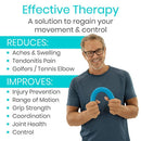 Vive Health 5 Level Therapy Bar Kit, Set of 3