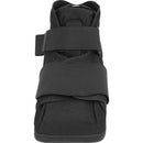 Vive Health Closed Toe Post‑Op Shoe with Adjustable Straps, Rocker Sole and Breathable Mesh, Medium Black