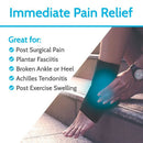 Vive Health Hot and Cold Ankle Sleeve for Pain Relief and Support