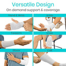 Vive Health Elastic Tubular Bandage – Breathable Cotton-Blend for Wound Care and Sprain Support, Moovkart