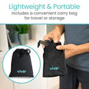 Vive Health Shoulder Pulley with Ergonomic Grip for Rehab, Flexibility and Mobility Training