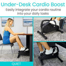 Vive Health Smart Magnetic Pedal Exerciser, Adjustable Resistance for Home and Travel Fitness