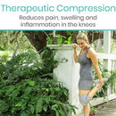 Vive Health Knee Sleeves with Bamboo Charcoal Blend for Reduce Swelling or Inflammation