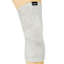 Vive Health Knee Sleeves, Pair for Gentle Compression and Everyday Joint Support, 11 Inch Long, Gray