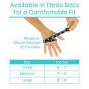 Vive Health Arthritis Gloves with Open Fingertips For Reducing Pain, Stiffness And Inflammation, Gray
