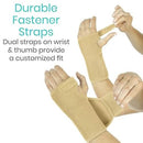 Vive Health Wrist Brace for Carpal Tunnel, Removable Splint and Washable Neoprene, Right Hand Beige