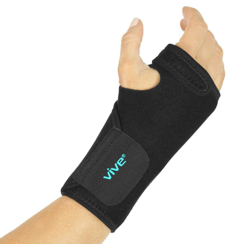 Vive Health Wrist Brace, Black, Right Hand