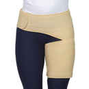 Vive Health Groin Brace with Compression Support, Washable for Strains and Hamstring, Beige