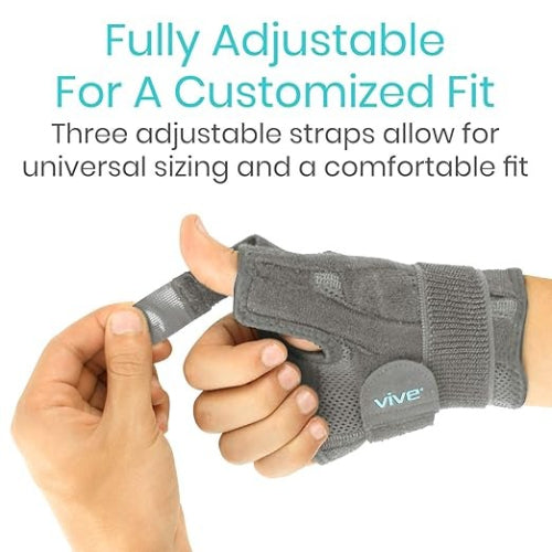 Vive Health Thumb Brace, Universal, Gray