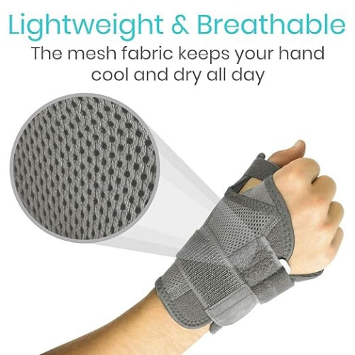 Vive Health Thumb Brace, Universal, Gray