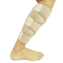 Vive Health Calf Brace With Three Adjustable Straps Increases Circulation And Reduces Muscle Soreness, Beige