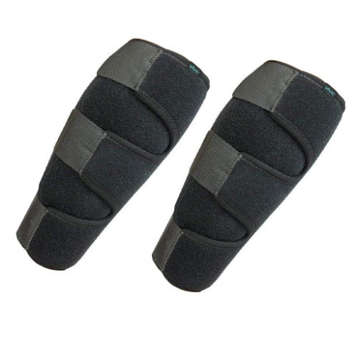 Vive Health Compression Calf Brace for effective muscle soreness relief. Ideal for shin splints, calf support, and improving sports recovery, Moovkart.