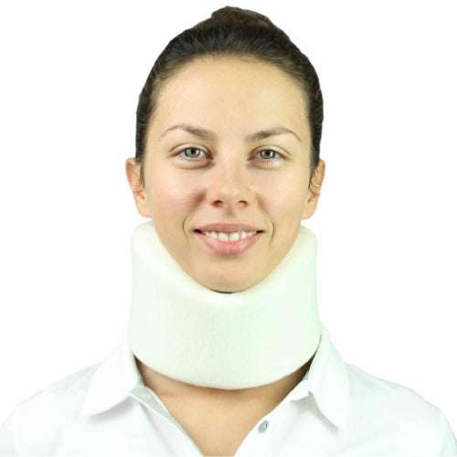 Vive Health Cervical Collar, 4" Flexible Foam, Up To 20.5" White