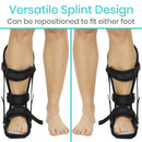 Vive Health Hard Night Splint with Imprinting for Plantar Fasciitis and Heel Pain Relief