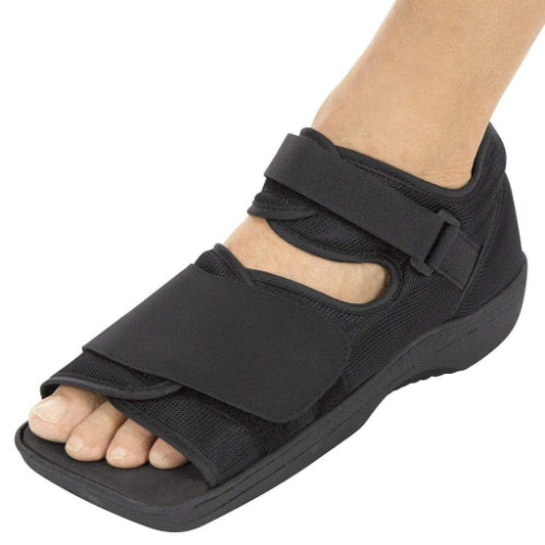 Vive Health Post Operation Shoe, Large, Black