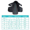 Vive Health Post-Op Shoe with Adjustable Straps, Rocker Sole and Square Toe, X-Large Black