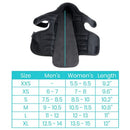 Vive Health Post-Op Shoe with Adjustable Straps, Rocker Sole and Square Toe, XX-Small Black